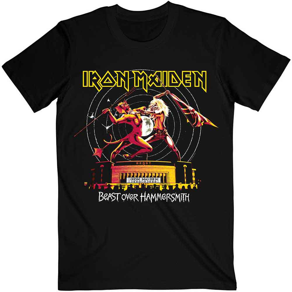 Iron Maiden | Beast Over Hammersmith Eddie & Devil Tonal - T-Shirt Black
