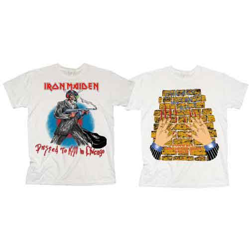 Iron Maiden | Chicago Mutants - T-Shirt White