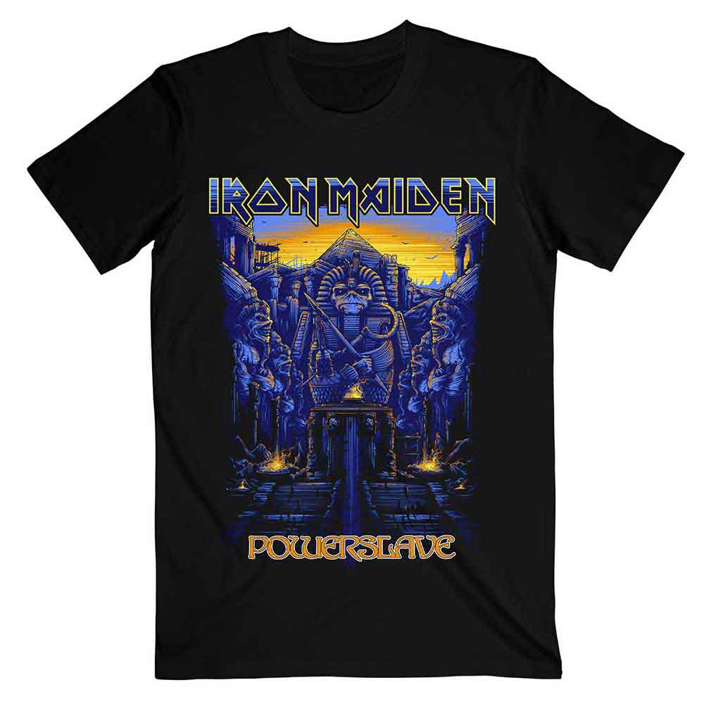 Iron Maiden | Dark Ink Powerslaves - T-Shirt Black