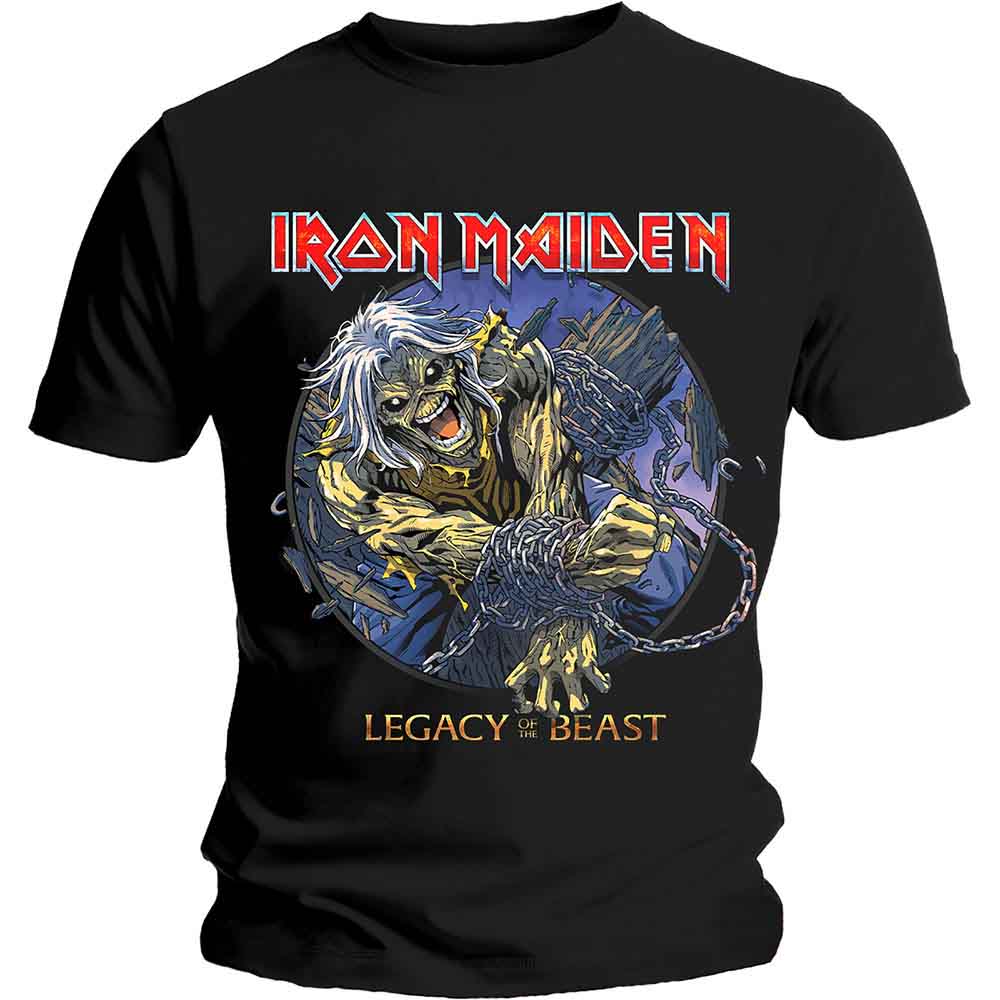 Iron Maiden | Eddie Chained Legacy - T-Shirt Black