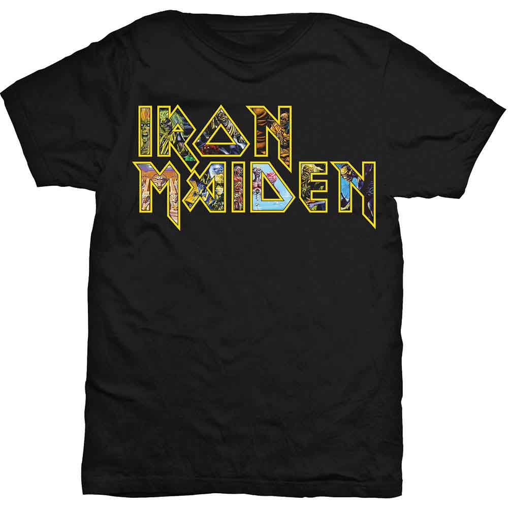 Iron Maiden | Eddie Logo - T-Shirt Black