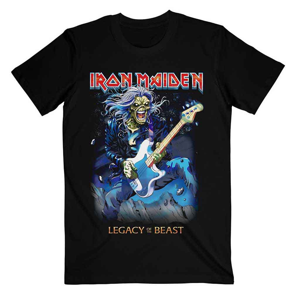 Iron Maiden | Eddie on Bass - T-Shirt Black
