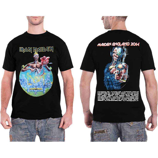 Iron Maiden | England 2014 Tour - T-Shirt Black