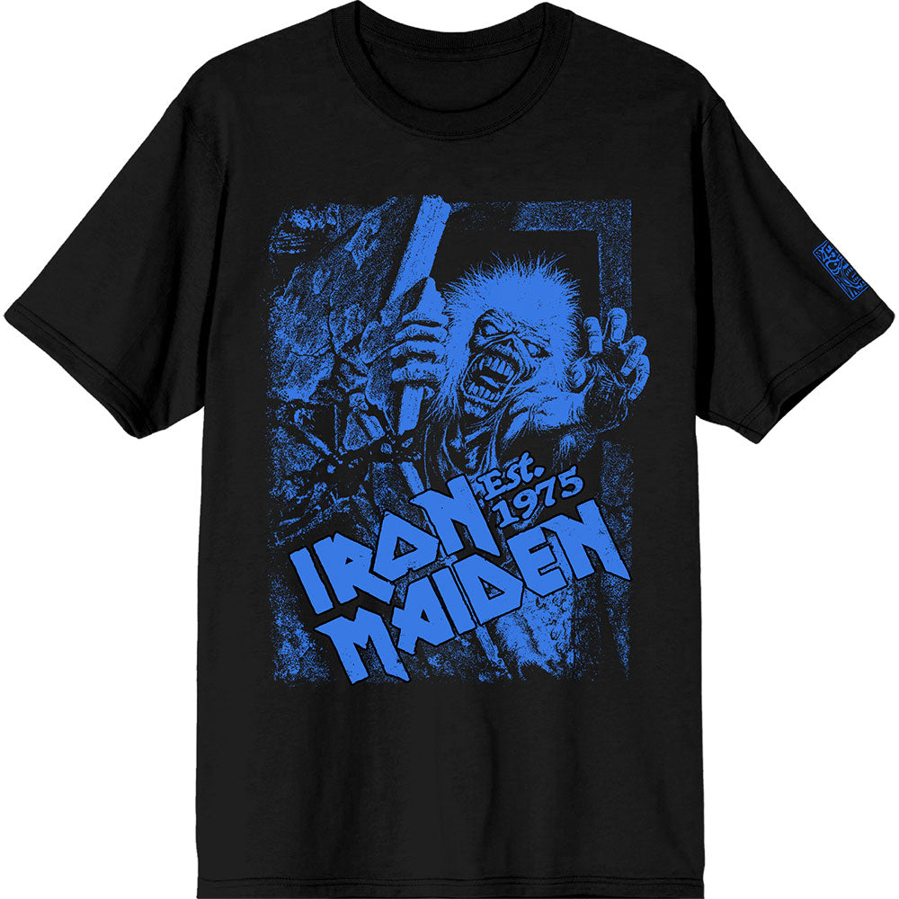 Iron Maiden | Est. 1975 No Prayer Grave Blue - Black