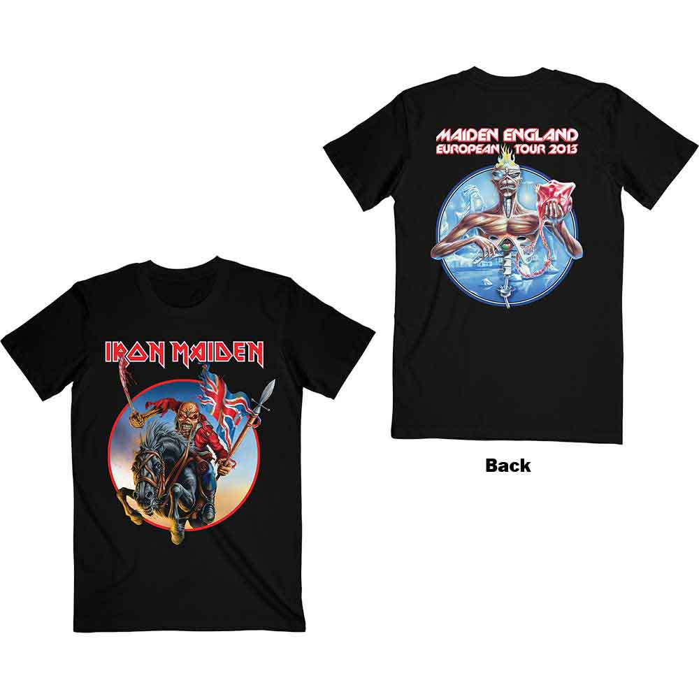 Iron Maiden | Euro Tour - T-Shirt Black