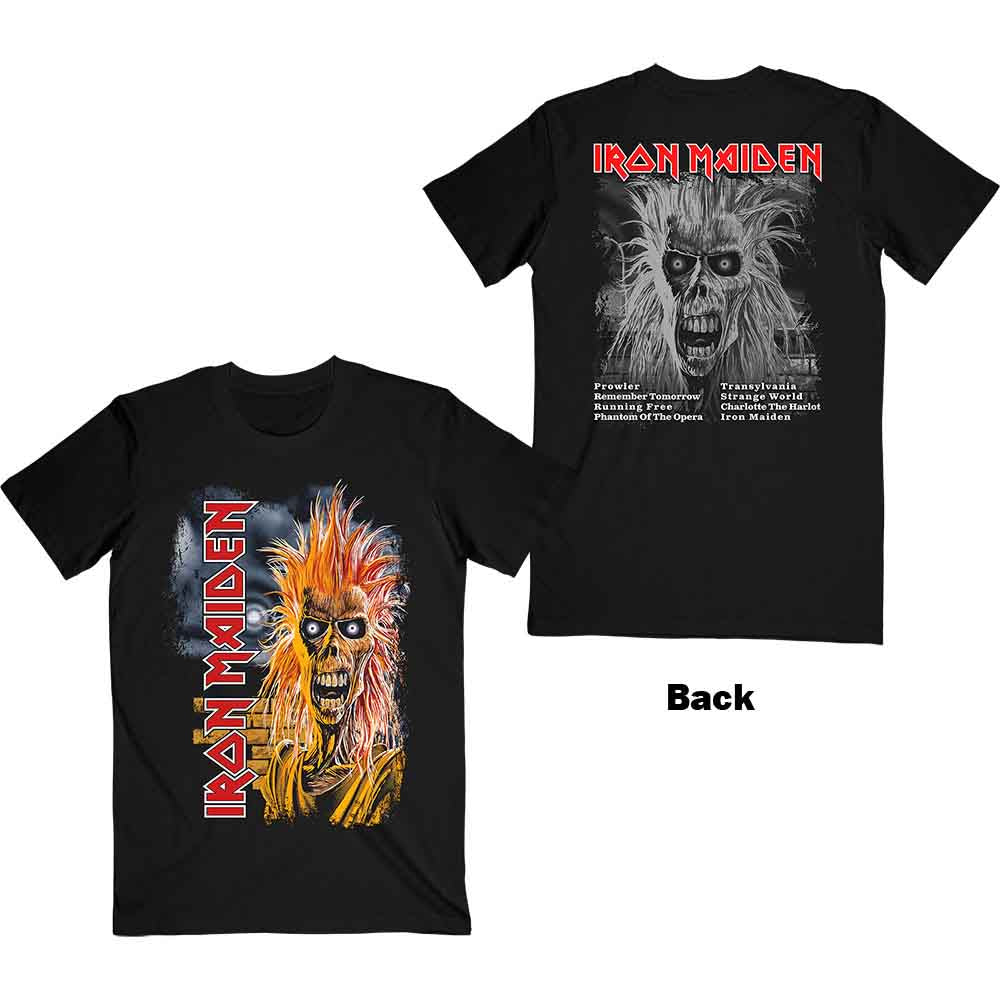 Iron Maiden | First Album Track list V.3. - T-Shirt Black