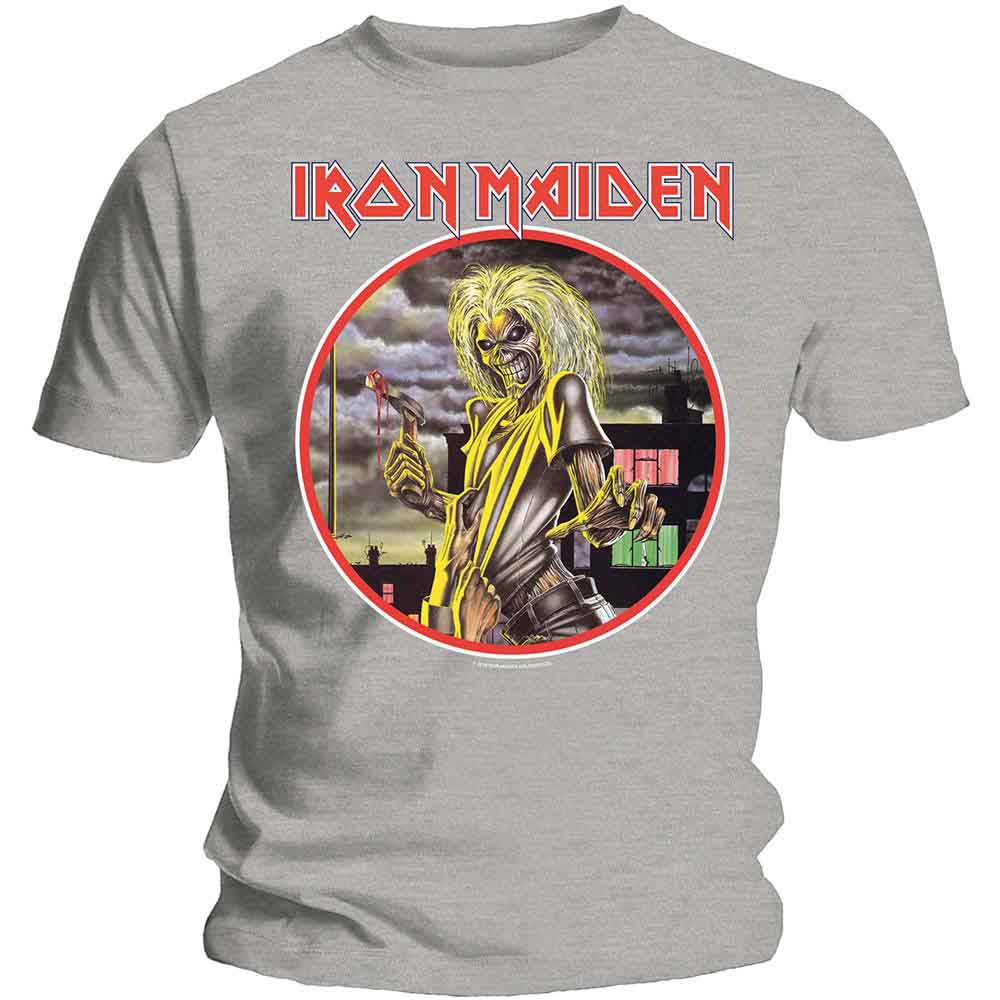 Iron Maiden | Killers Circle - T-Shirt Grey