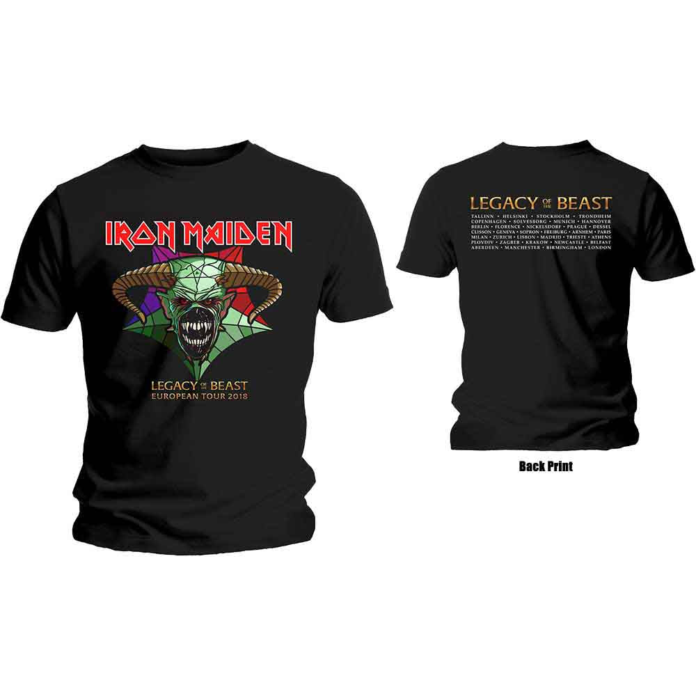 Iron Maiden | Legacy of the Beast Tour - T-Shirt Black