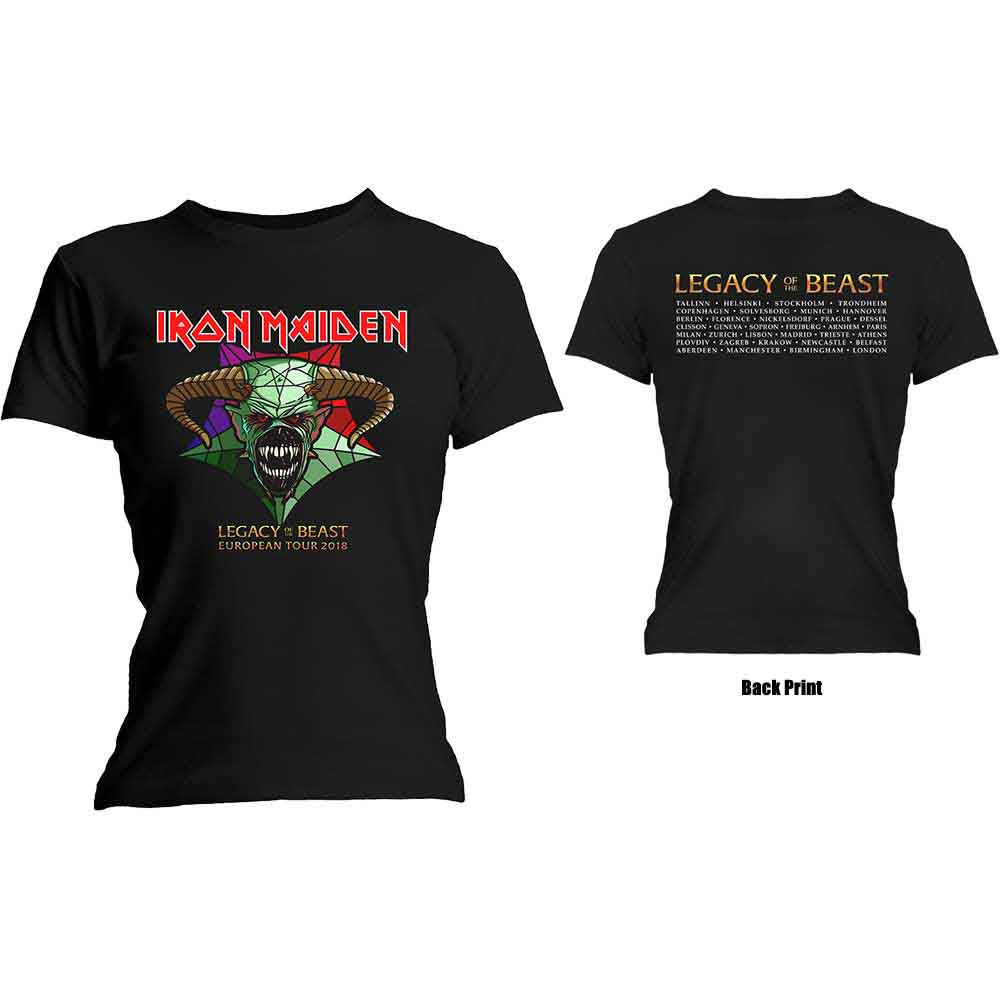 Iron Maiden | Legacy of the Beast Tour - T-Shirt Black
