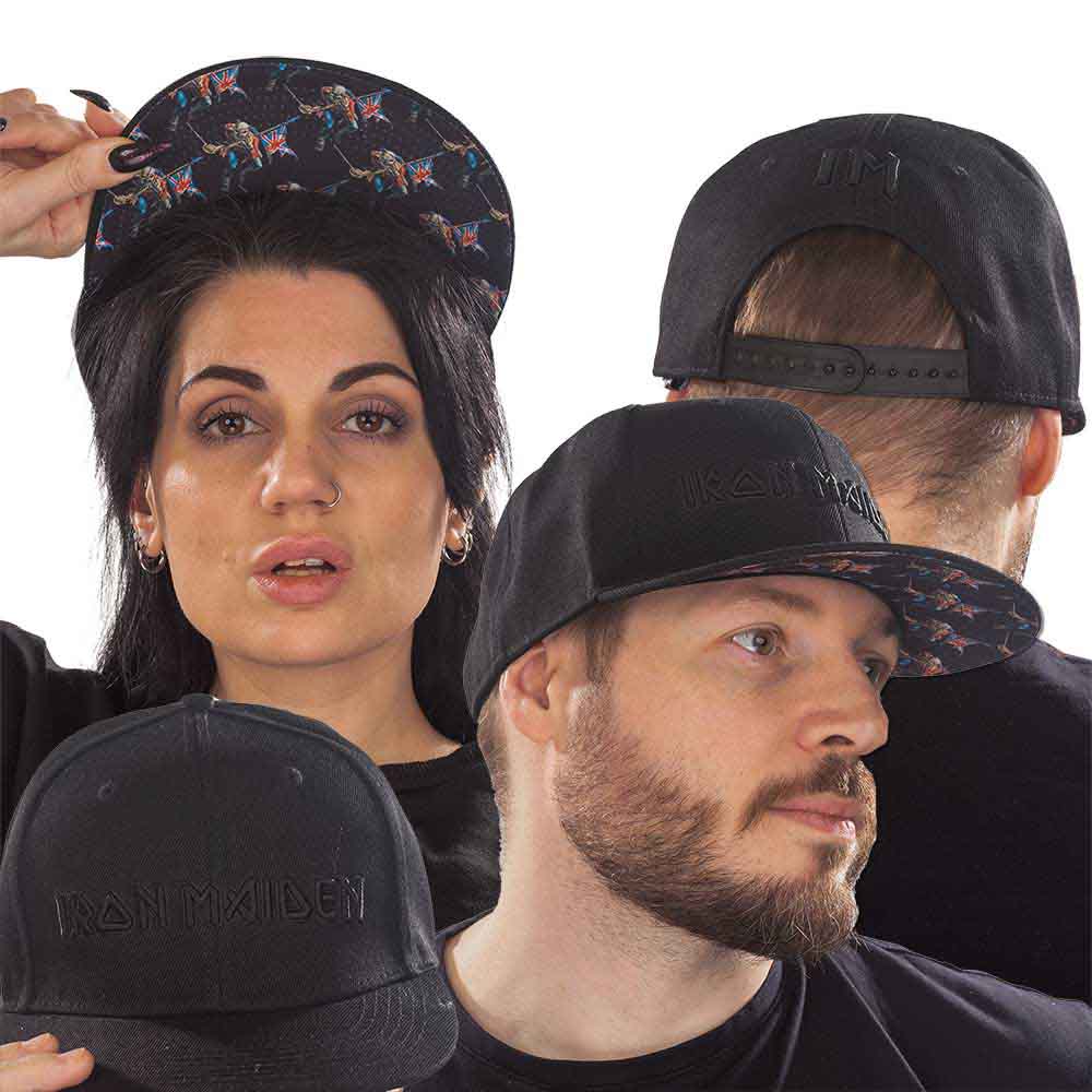 Iron Maiden | Logo & Trooper - Hat Black