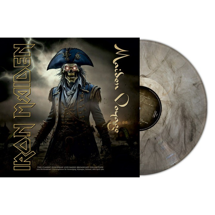 Iron Maiden | Maiden Voyage: Holland- 4/28/81 (Limited Edition, Grey Marble Colored Vinyl) [Import] - Vinyl