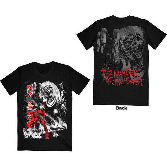 Iron Maiden | Number Of The Beast Jumbo - T-Shirt Black