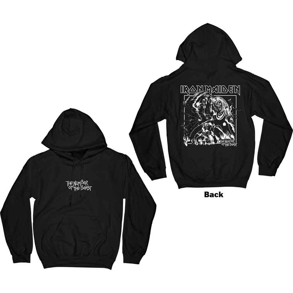 Iron Maiden | Number Of The Beast One Colour - Sweatshirt Black