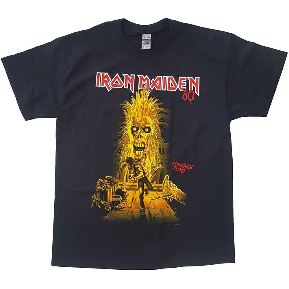 Iron Maiden | Running Free - T-Shirt Black