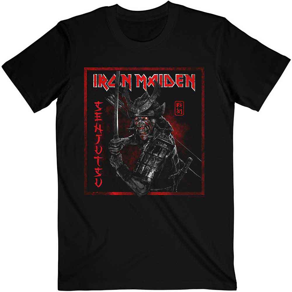 Iron Maiden | Senjutsu Cover Distressed Red - Black