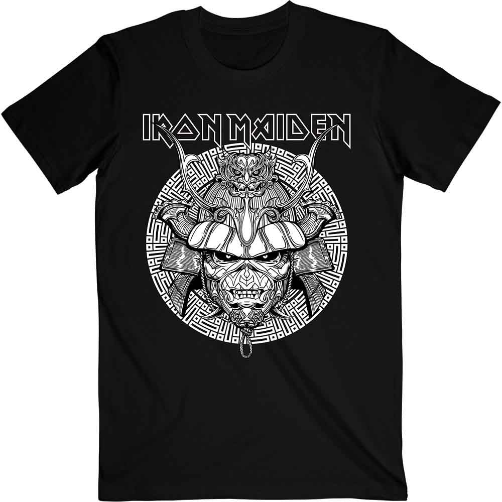 Iron Maiden | Senjutsu Samurai Graphic White - Black