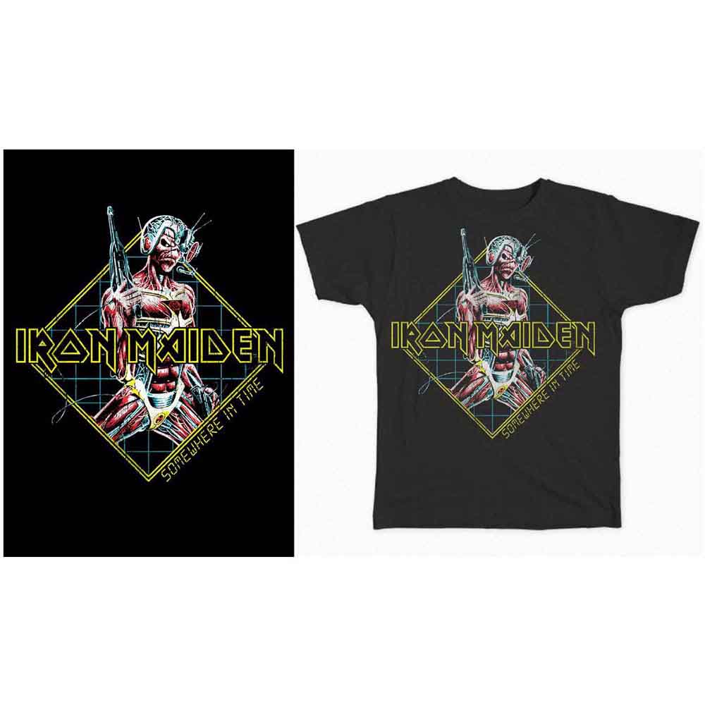 Iron Maiden | Somewhere in Time Diamond - T-Shirt Black