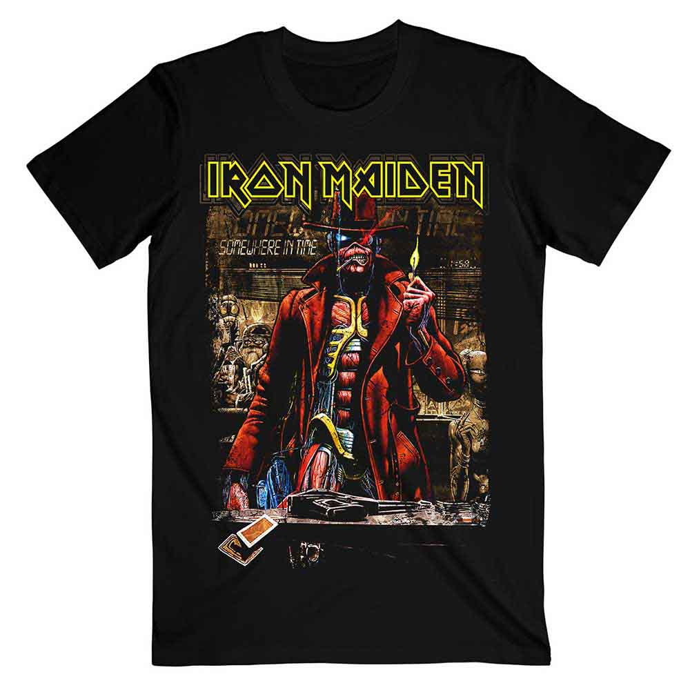Iron Maiden | Stranger Sepia - T-Shirt Black
