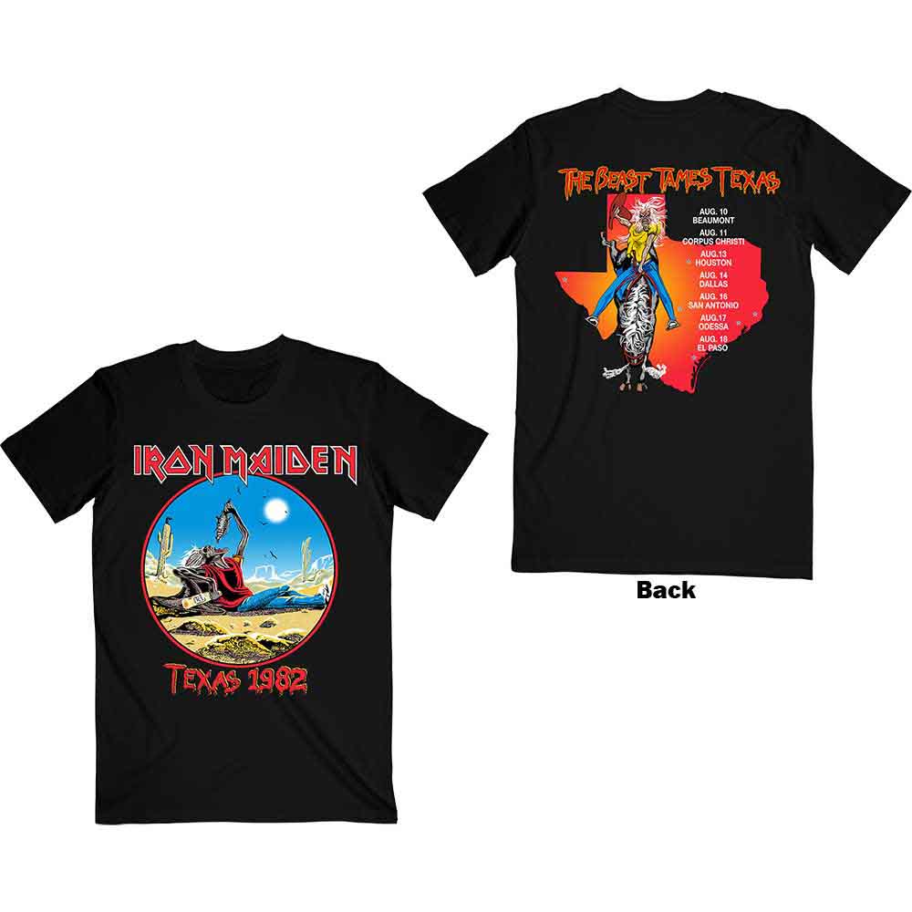 Iron Maiden | The Beast Tames Texas - T-Shirt Black