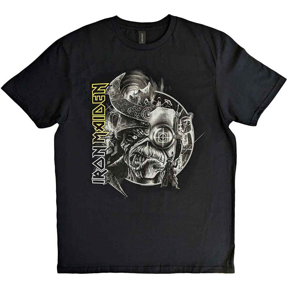 Iron Maiden | The Future Past Tour '23 Greyscale - T-Shirt Black