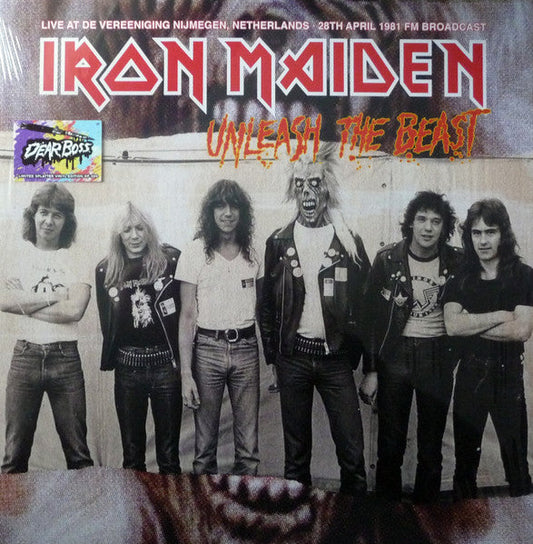 Iron Maiden | Unleash The Beast: Live At De Vereeniging Nijmegen, Netherlands 1981 (Limited Edition, Green & Yellow Splatter Colored Vinyl) [Import] - Vinyl