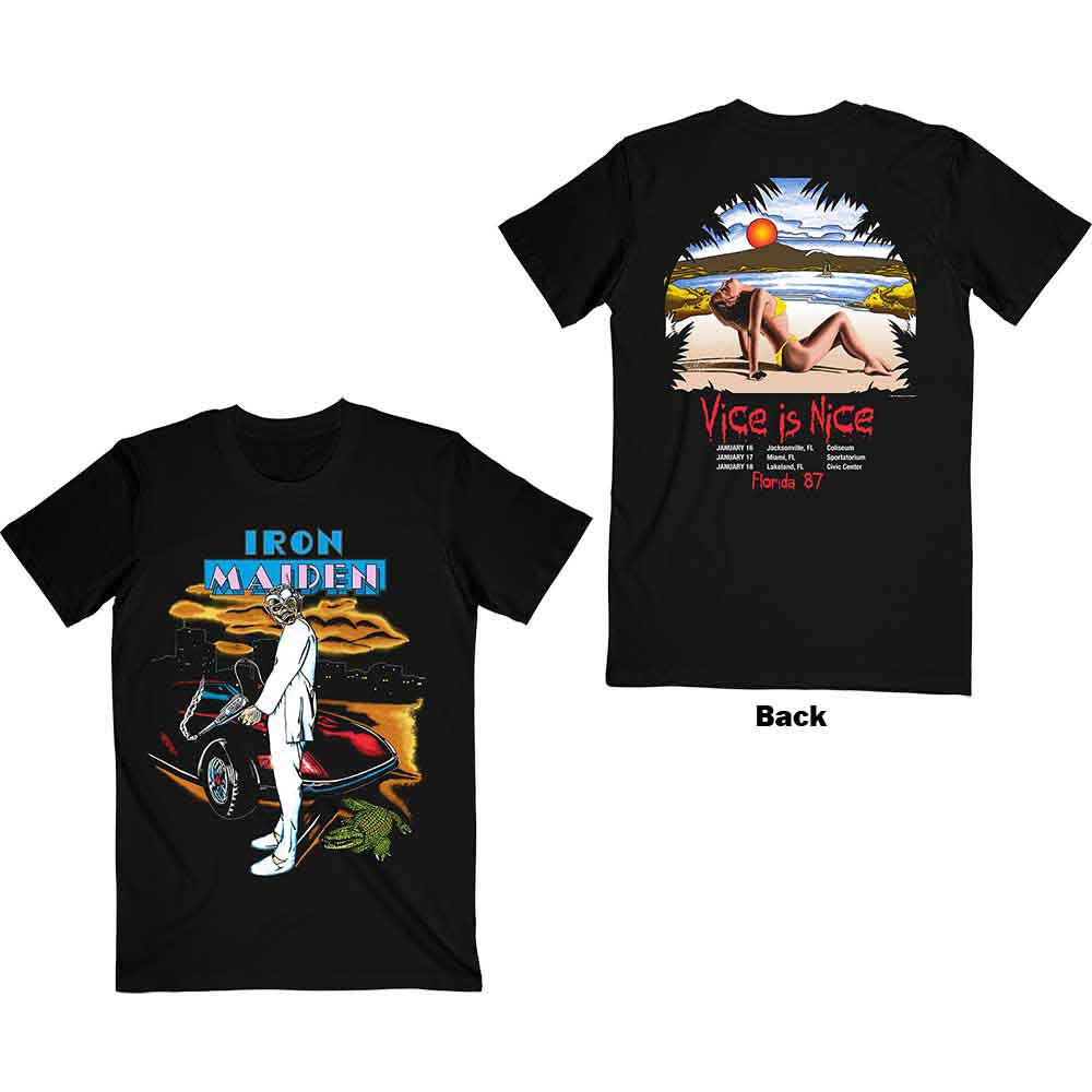 Iron Maiden | Vice Is Nice - T-Shirt Black