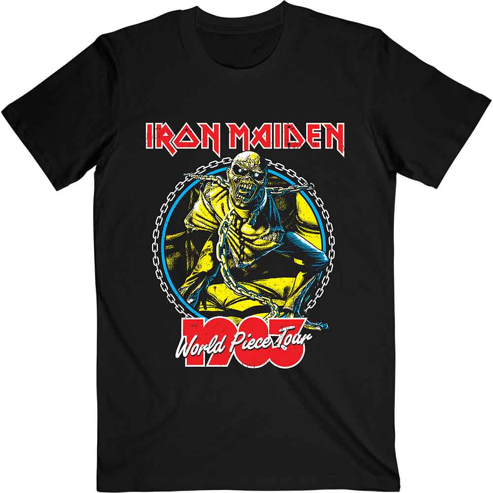 Iron Maiden | World Piece Tour '83 V.2. - T-Shirt Black