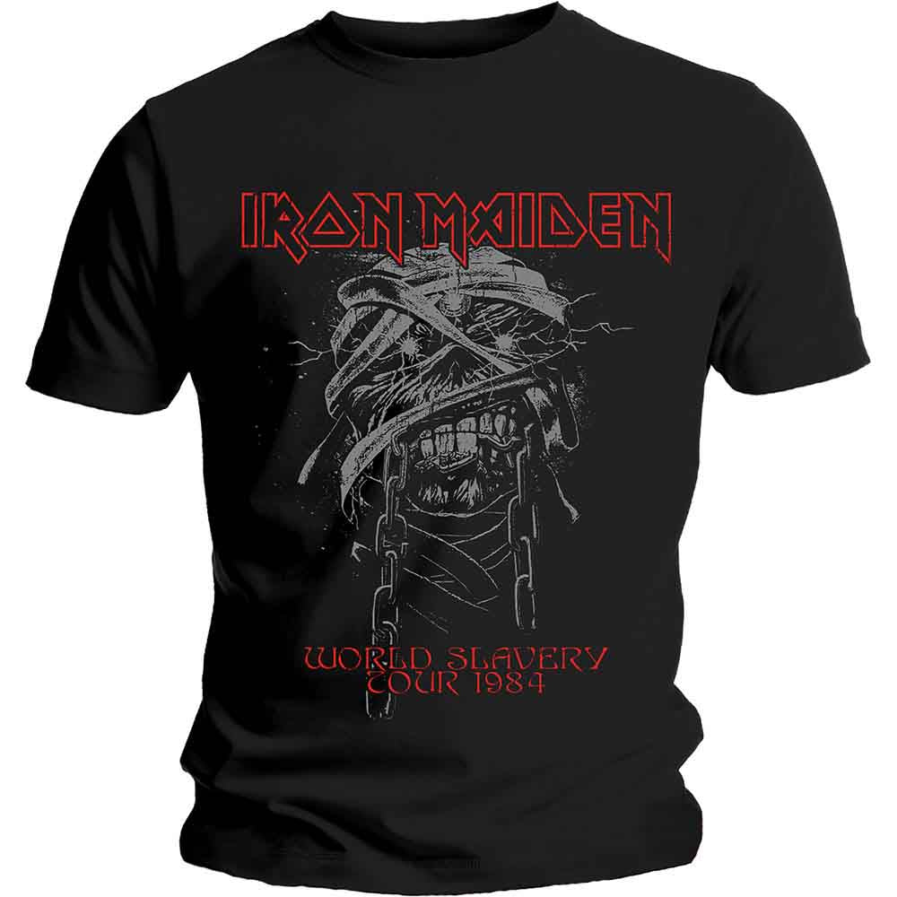 Iron Maiden | World Slavery 1984 Tour - T-Shirt Black