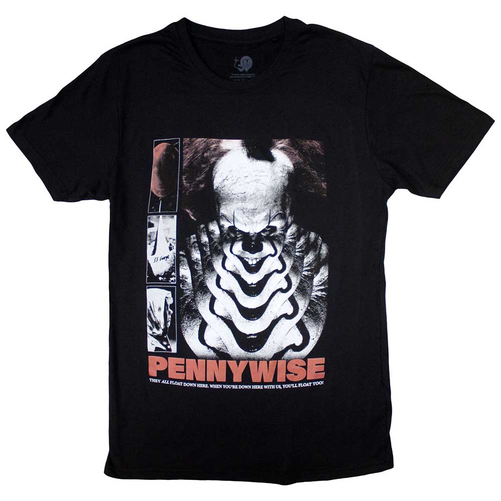 It | Pennywise You'll Never Float Too - Black