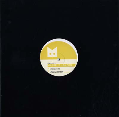 ITALOBOYZ | Where Is London - Vinyl