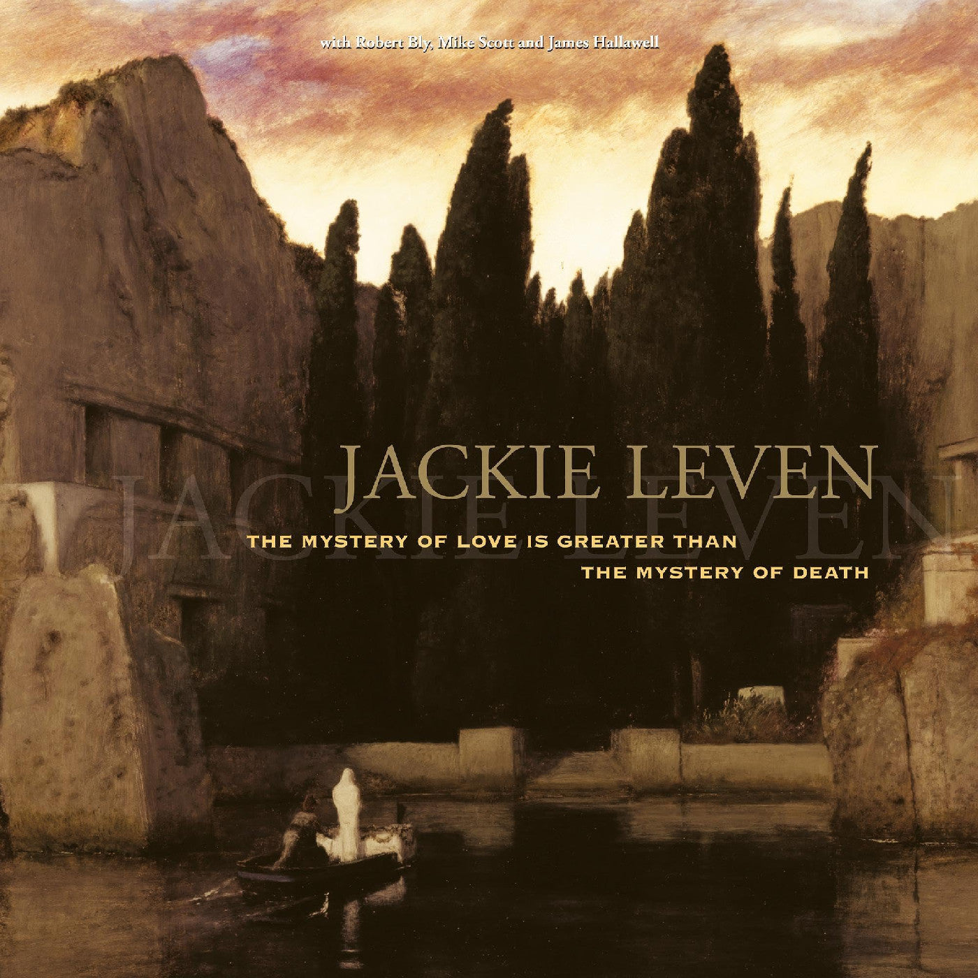 Jackie Leven | The Mystery Of Love (Is Greater Than The Mystery Of Death) (Black & Gold Marbled Vinyl) - Vinyl