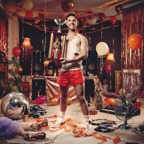 Jake Shears | Last Man Dancing (Limited Edition Orange Marble Vinyl) [INDIE EX] - Vinyl