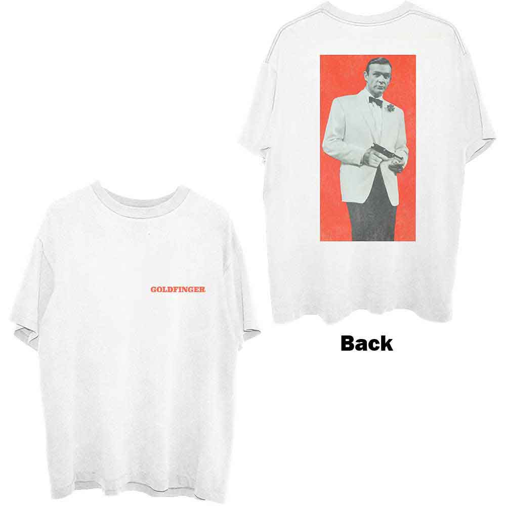 James Bond 007 | Goldfinger Profile - T-Shirt White