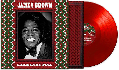 James Brown | Christmas Time - Red - Vinyl