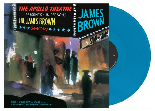 James Brown | Live At The Apollo (Cyan Blue Vinyl) - Vinyl