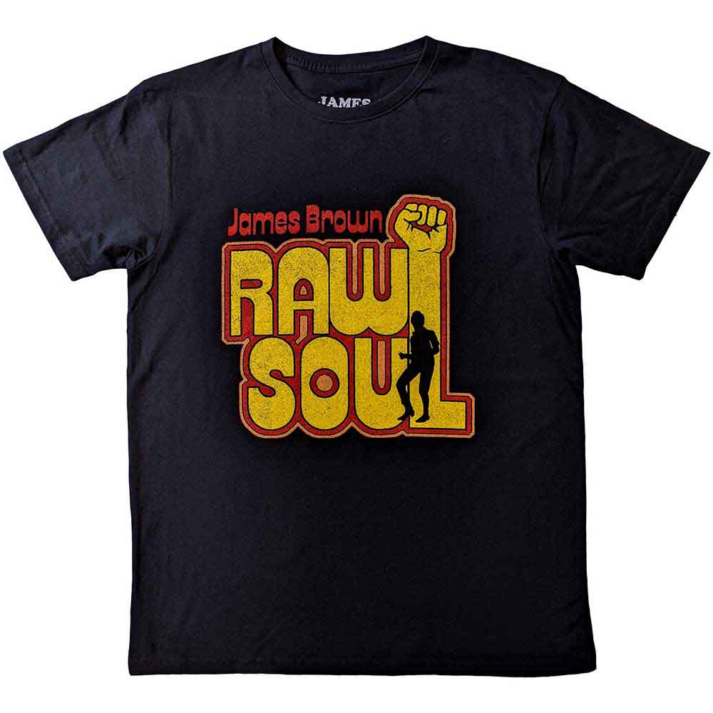 James Brown | Raw Soul - T-Shirt Black