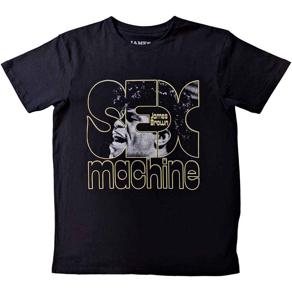 James Brown | Sex Machine - T-Shirt Black