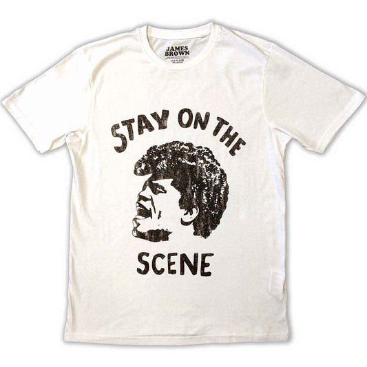 James Brown | Stay On The Scene - T-Shirt White