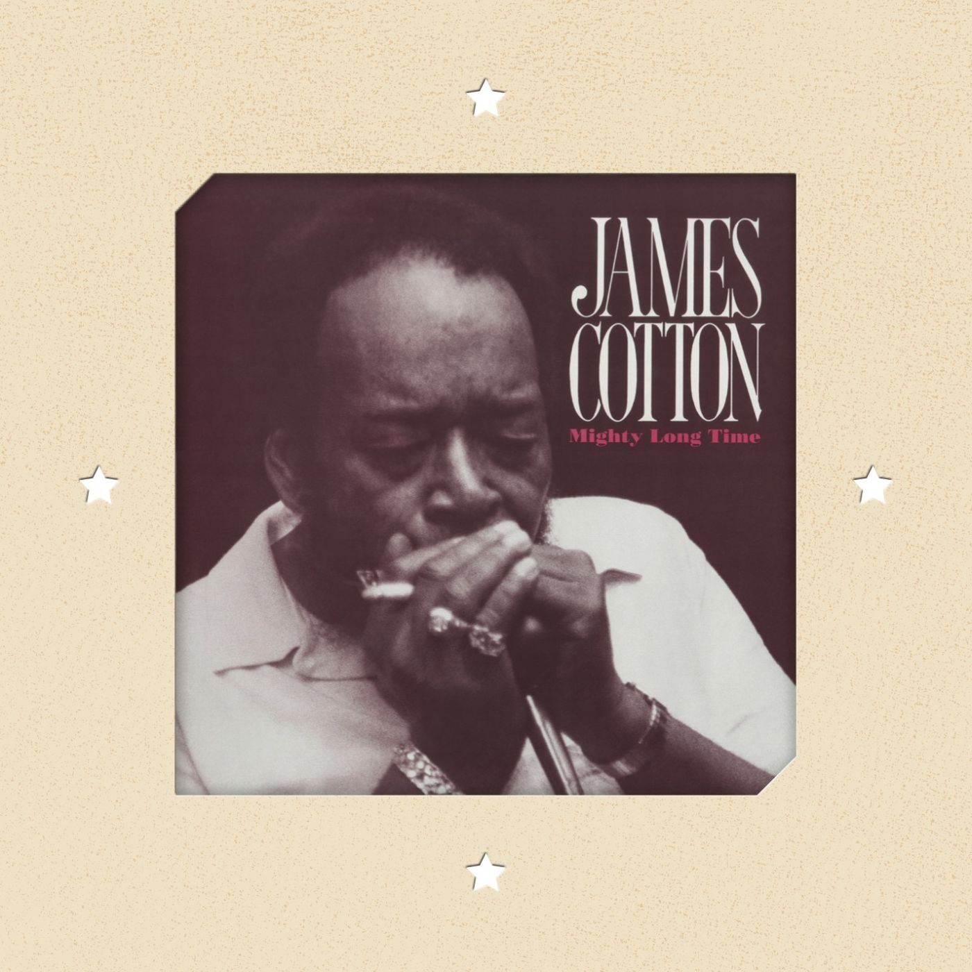 James Cotton | Mighty Long Time (PURPLE VINYL) - Vinyl
