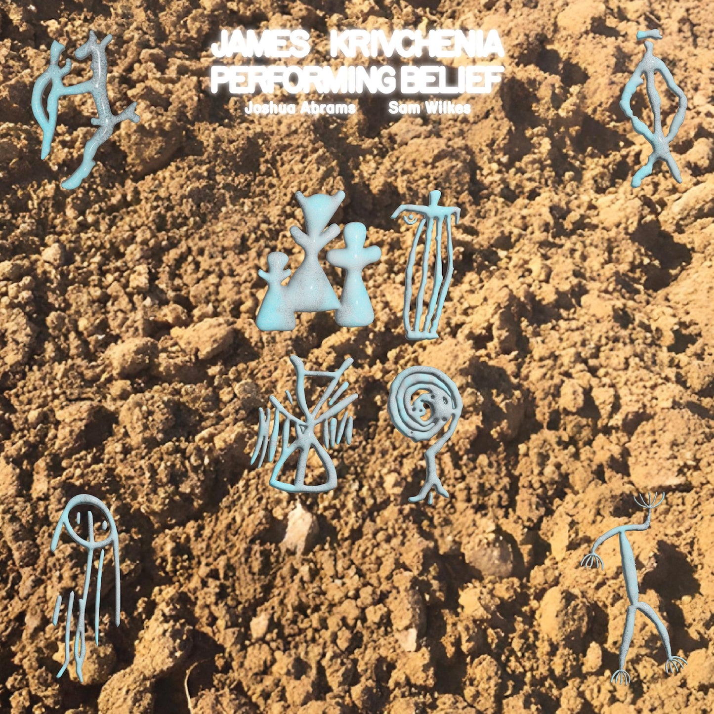 JAMES KRIVCHENIA | Performing Belief (Blue Vinyl) - Vinyl