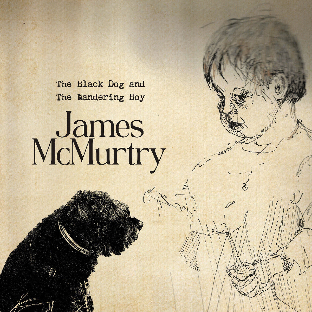 James Mcmurtry | The Black Dog And The Wandering Boy (Indie Exclusive Khakis Vinyl) - Vinyl