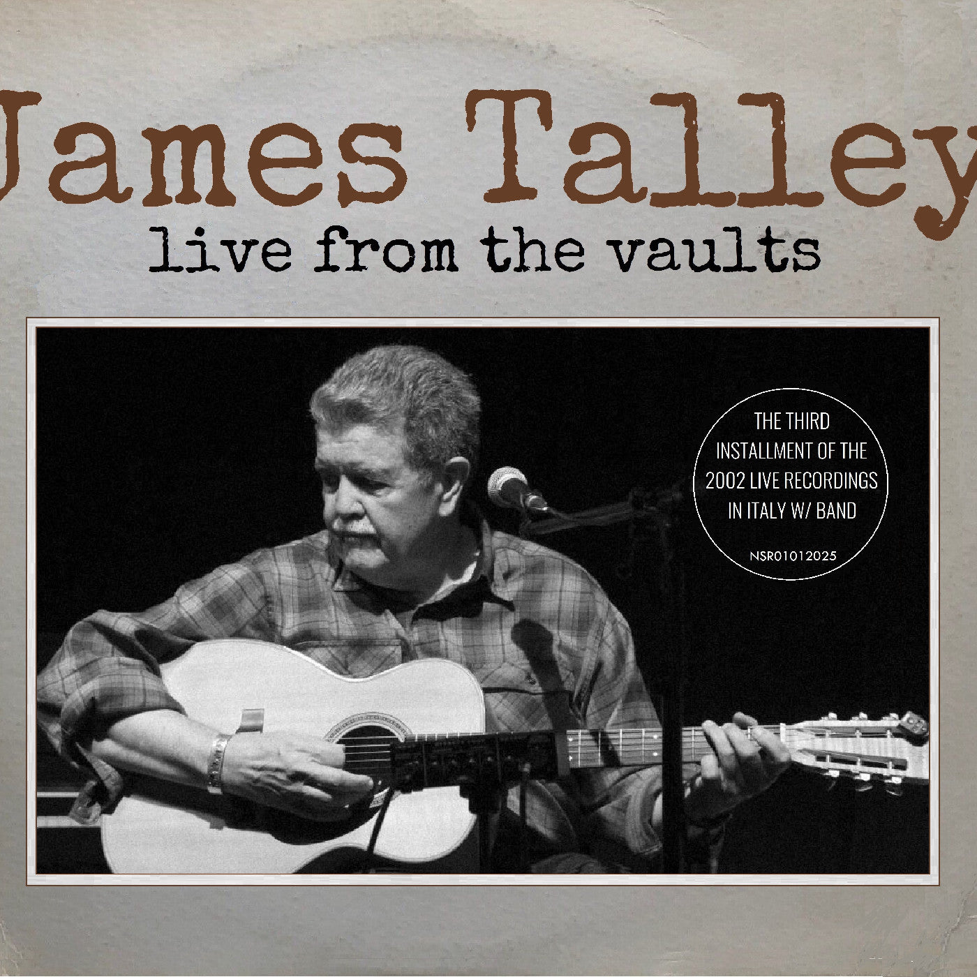James Talley | Live From The Vaults - CD
