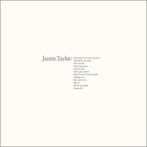 James Taylor | James Taylor's Greatest Hits (2019 Remastered) (180 Gram Vinyl) - Vinyl