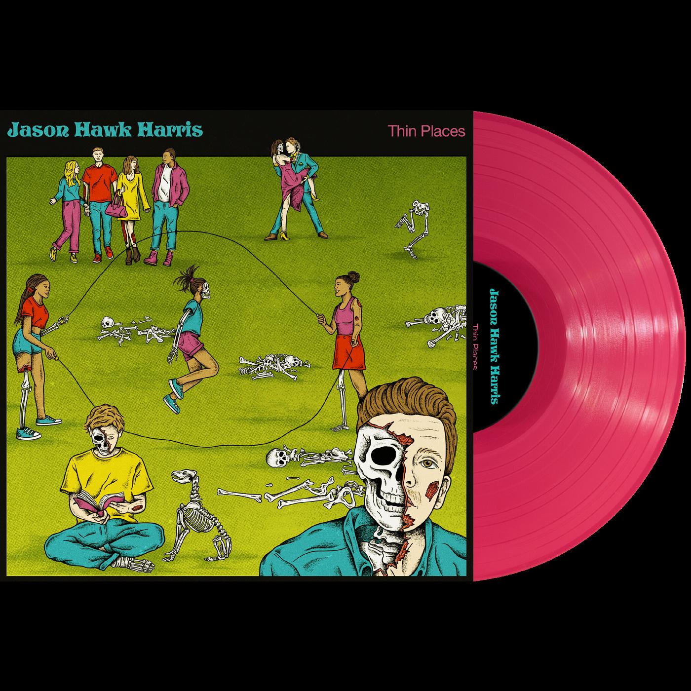 Jason Hawk Harris | Thin Places (PINK VINYL) - Vinyl