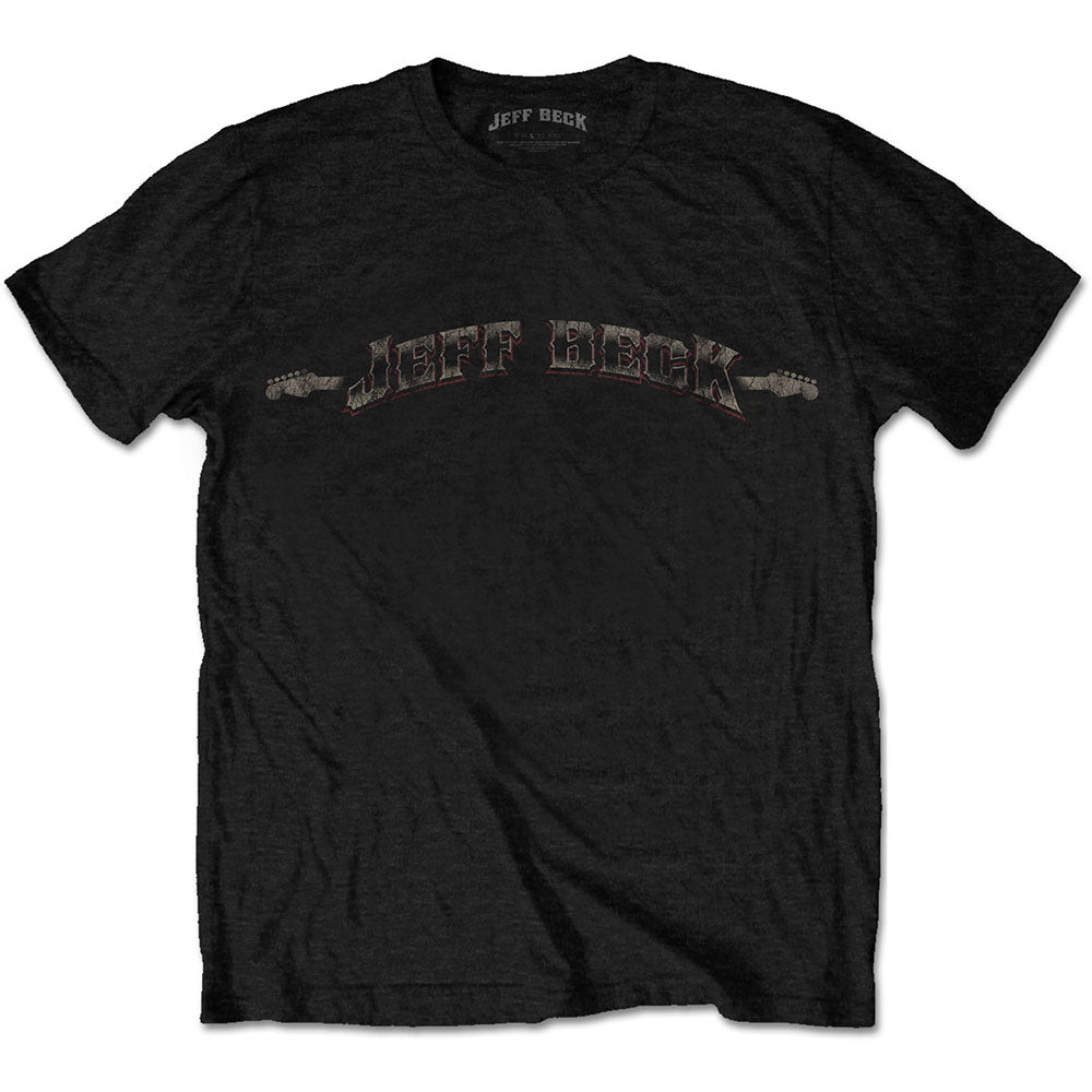 Jeff Beck | Vintage Logo - T-Shirt Black