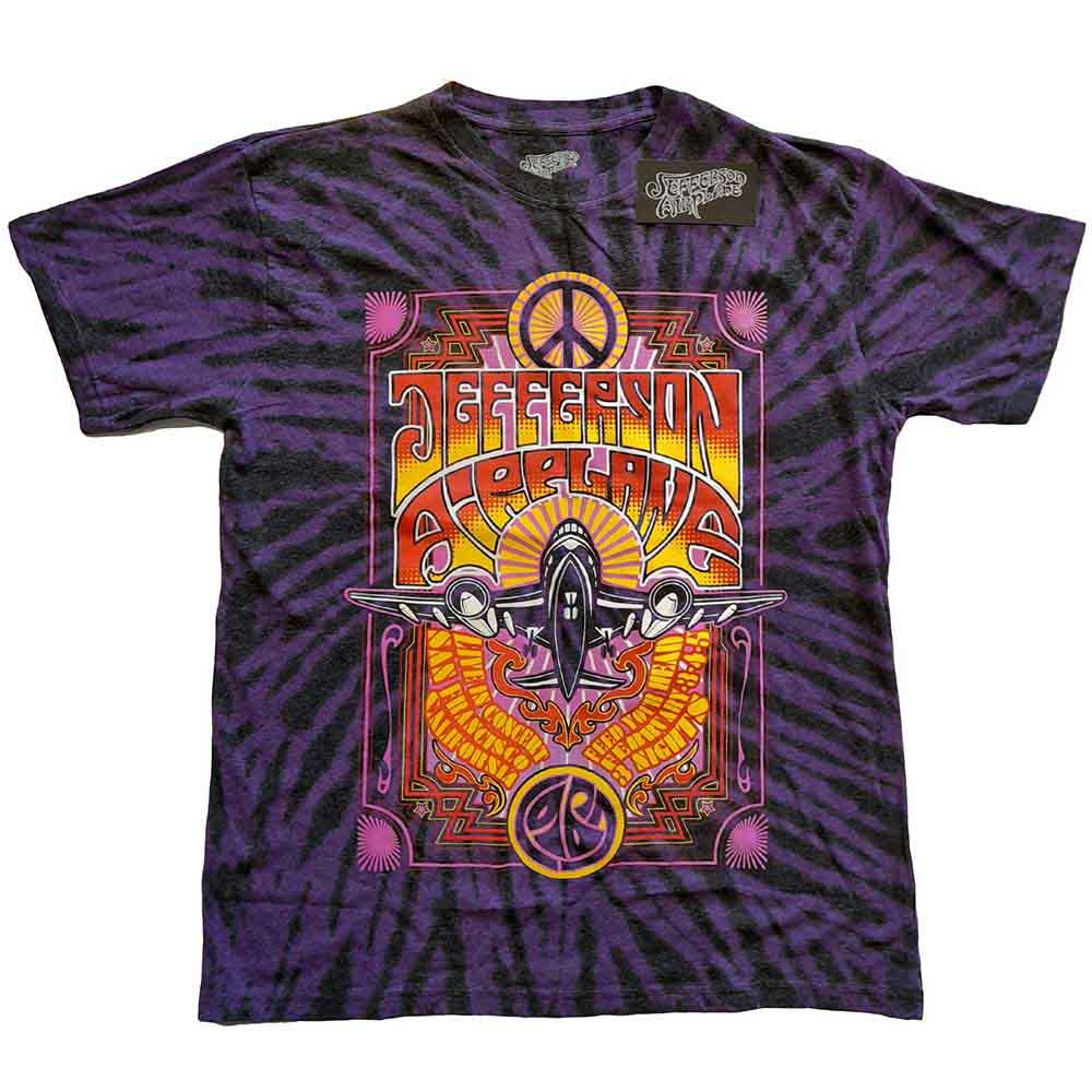Jefferson Airplane | Live in San Francisco, CA - T-Shirt Purple