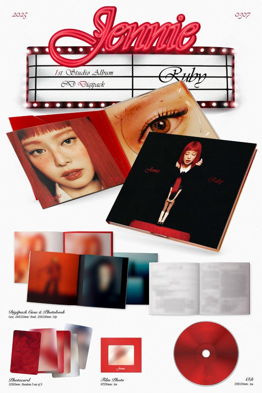 Jennie | Ruby [Explicit Content] (Photo Book, Digipack Packaging) - CD