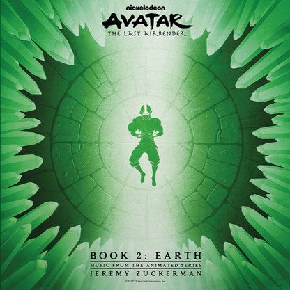 Jeremy Zuckerman | Avatar: The Last Airbender - Book 2: Earth (Music From The Animated Series) (Green Vinyl) [2LP] - Vinyl