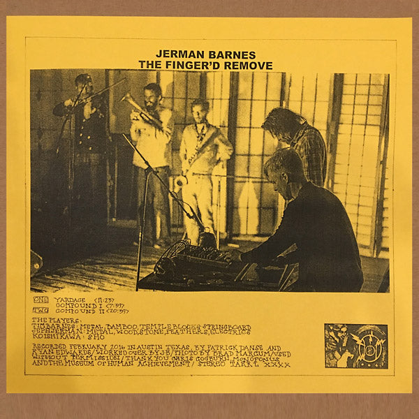JERMAN BARNES | The Finger'd Remove - Vinyl