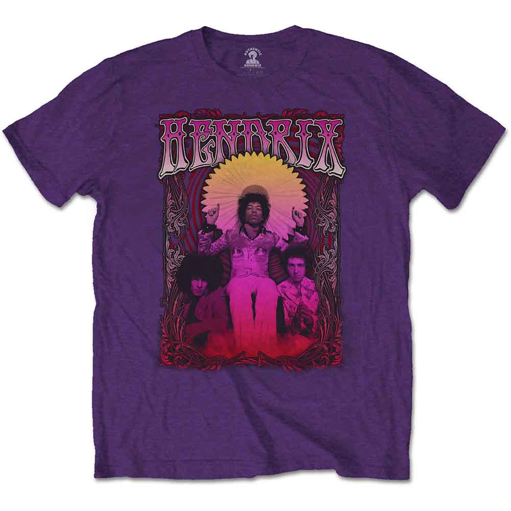Jimi Hendrix | Karl Ferris Wheel - T-Shirt Purple